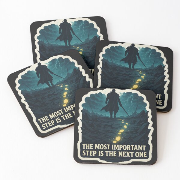 Item preview, The Most Important Step Is the Next One designed and sold by MindsInBloom.