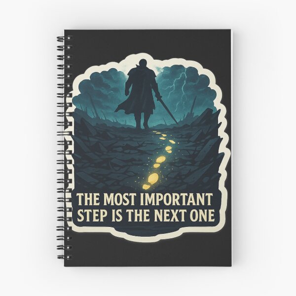 Item preview, The Most Important Step Is the Next One designed and sold by MindsInBloom.