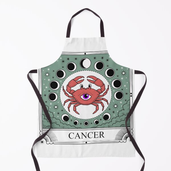 Item preview, Cancer Colorful Zodiac mystical Poster designed and sold by megudesignart.