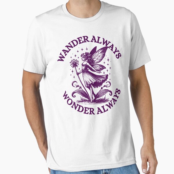 Item preview, Wander Always Wonder Always Fairy - Deep Purple  designed and sold by TimelessLocales.