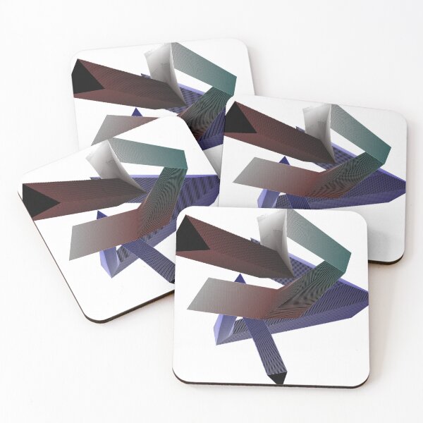 Item preview, Digital Fold | Abstract Line Art Composition designed and sold by TETRAFOUR.