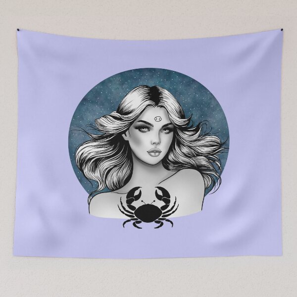 Item preview, Carina the Cancer - Periwinkle designed and sold by MaryAura.
