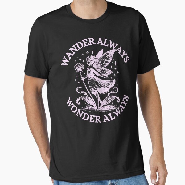 Item preview, Wander Always Wonder Always Fairy - Lavender  designed and sold by TimelessLocales.