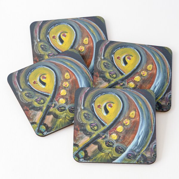 Item preview, The woman2, acrylic, 12x12 inch, SKU 1080  designed and sold by Romeo Dobrota.
