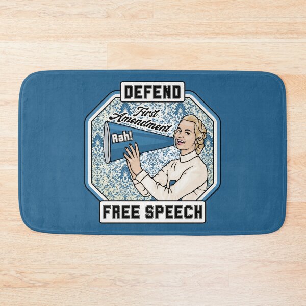 Item preview, Defend Free Speech designed and sold by Unhinged Heather.