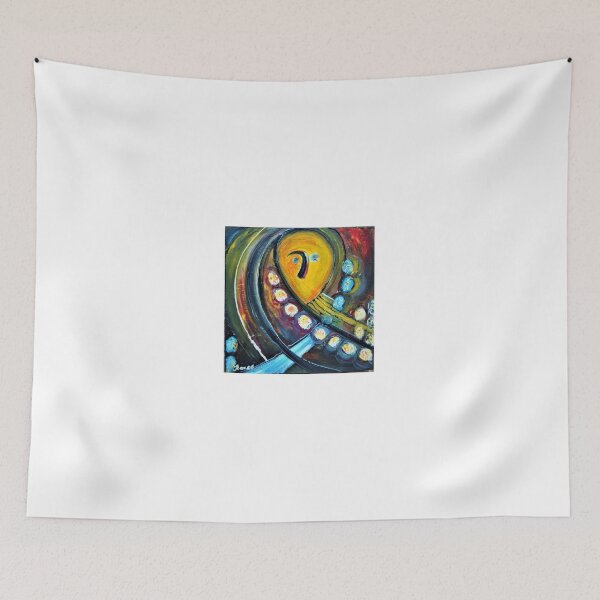 Item preview, The woman1, acrylic, 12x12 inch, SKU 1080  designed and sold by Romeo Dobrota.