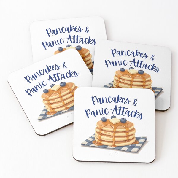 Item preview, Pancakes and Panic Attacks, Funny Anxiety Quote, Autism Awareness, Special Ed Teacher, ABA Therapist, Mental Health designed and sold by Orvista.