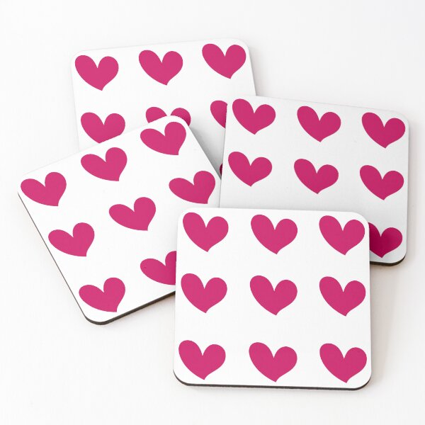 Item preview, Pink hearts designed and sold by Paper Drip.