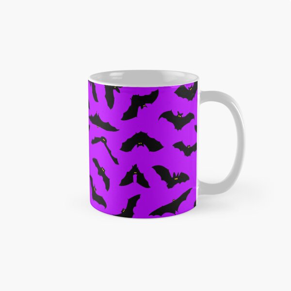 Item preview, Purple Halloween Bat Pattern designed and sold by Julie Erin Designs.