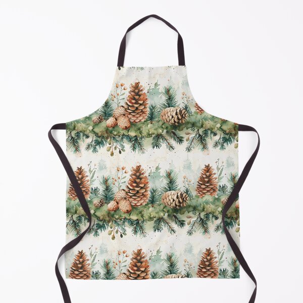 Item preview, Watercolor Winter Forest Border designed and sold by NTGUILTY.