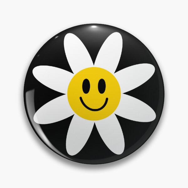 Item preview, Smiling Daisies Black designed and sold by Julie Erin Designs.