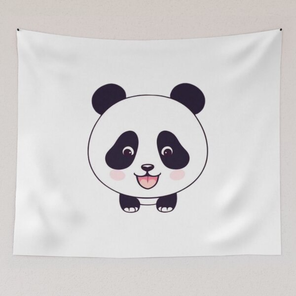 Item preview, Cute Panda | Big Head small body designed and sold by Ink And Inspire.