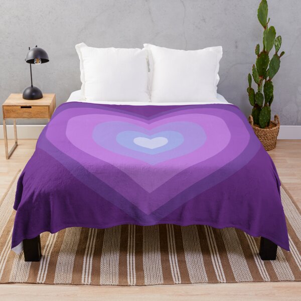 Item preview, Trippy Purple Hearts Within designed and sold by Julie Erin Designs.