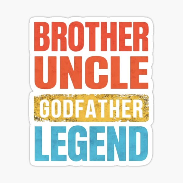 Item preview, appreciation gift, Personalized Godfather Gift, Fathers Day Gift, Dad Gift, Father's Day shirt, Funny Shirts For Dad, Godfather To Be Gift, Godfather Shirt, brother uncle godfather legend shirt designed and sold by theghostman99.
