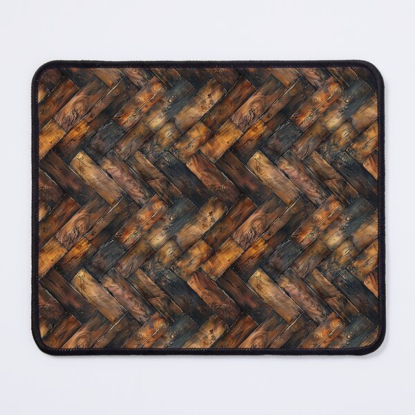 Item preview, Rich Herringbone Timber Floor designed and sold by NTGUILTY.