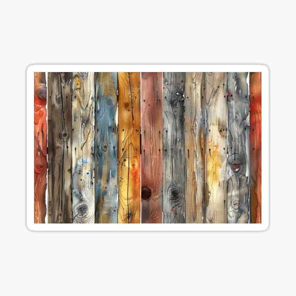 Item preview, Watercolor Weathered Wood Planks designed and sold by NTGUILTY.
