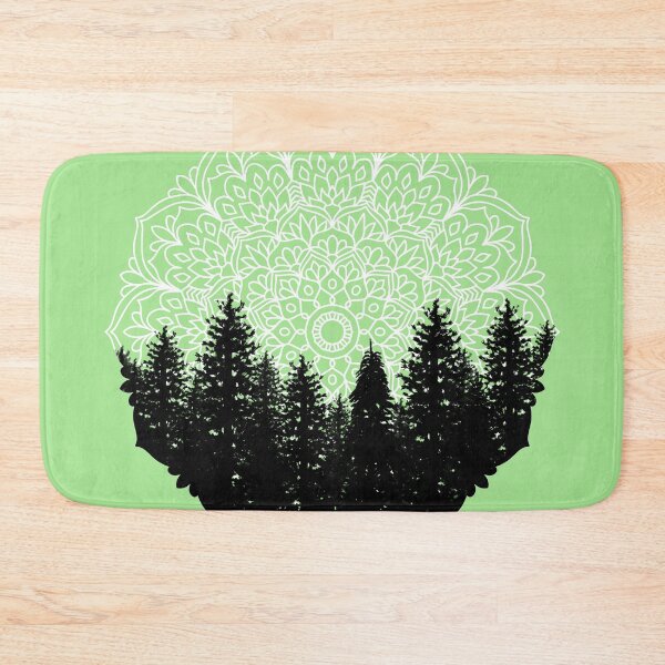 Item preview, Green Forest Mandala Pacific Northwest designed and sold by Julie Erin Designs.