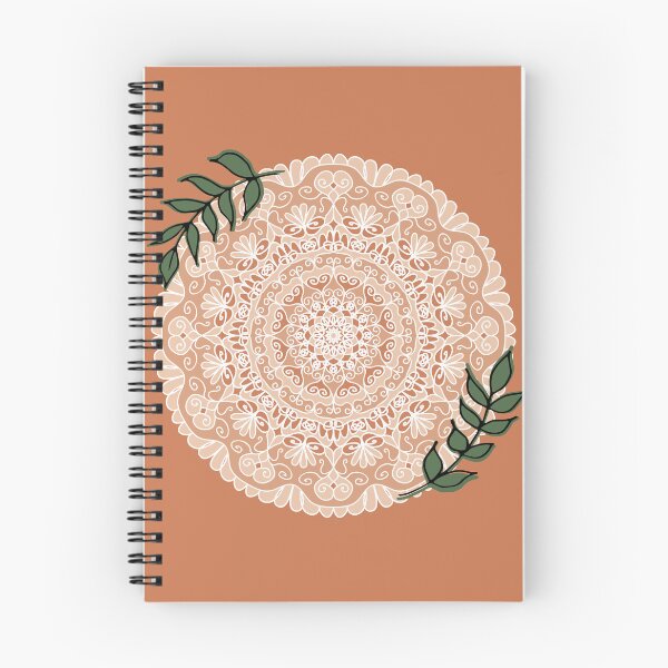Item preview, Boho Mandala Neutral Terracotta Beige Tones designed and sold by Julie Erin Designs.