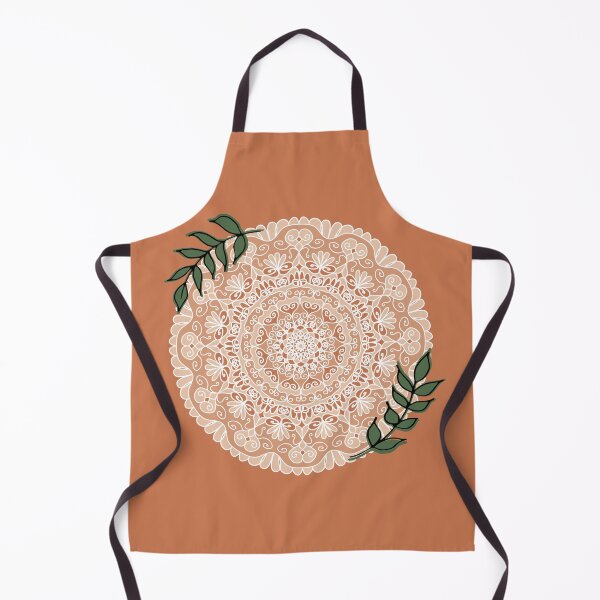 Item preview, Boho Mandala Neutral Terracotta Beige Tones designed and sold by Julie Erin Designs.