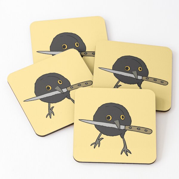Item preview, Cute crow with knife  designed and sold by Mayarart.