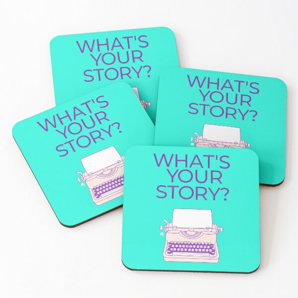 Item preview, What's Your Story? designed and sold by ThreeFrenchies.
