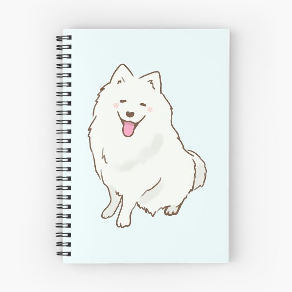 Item preview, Cute samoyed smiling with tongue out designed and sold by Mayarart.