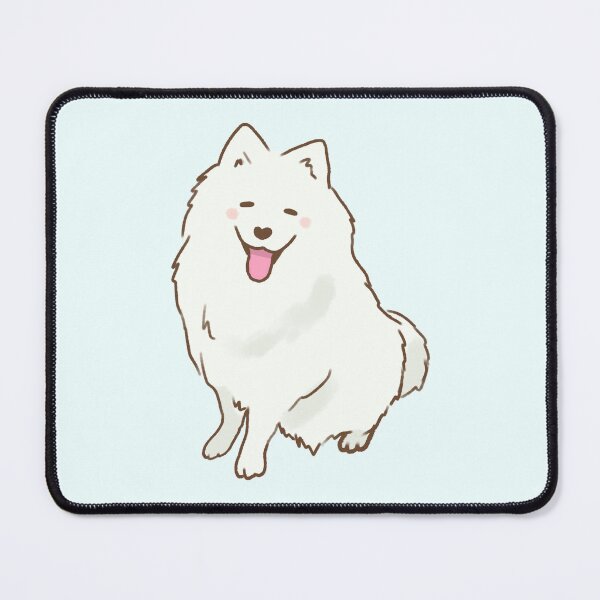 Item preview, Cute samoyed smiling with tongue out designed and sold by Mayarart.