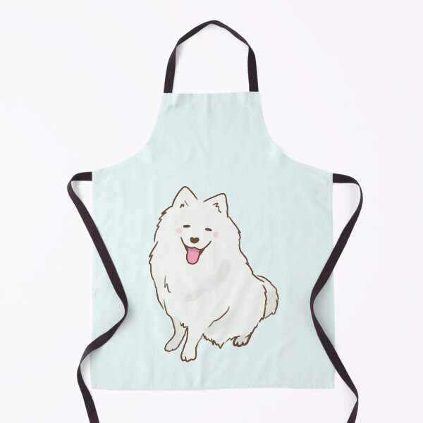 Item preview, Cute samoyed smiling with tongue out designed and sold by Mayarart.