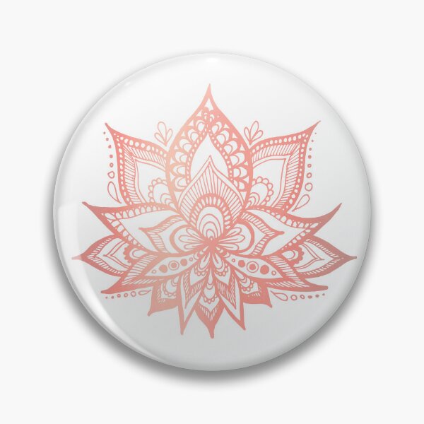 Item preview, Rose Gold Pink Lotus Flower designed and sold by Julie Erin Designs.
