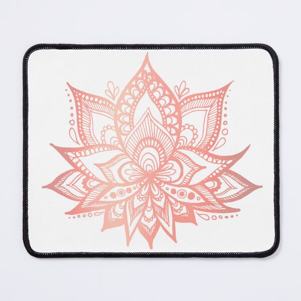 Item preview, Rose Gold Pink Lotus Flower designed and sold by Julie Erin Designs.