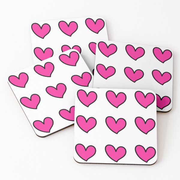 Item preview, Pink hearts designed and sold by Paper Drip.