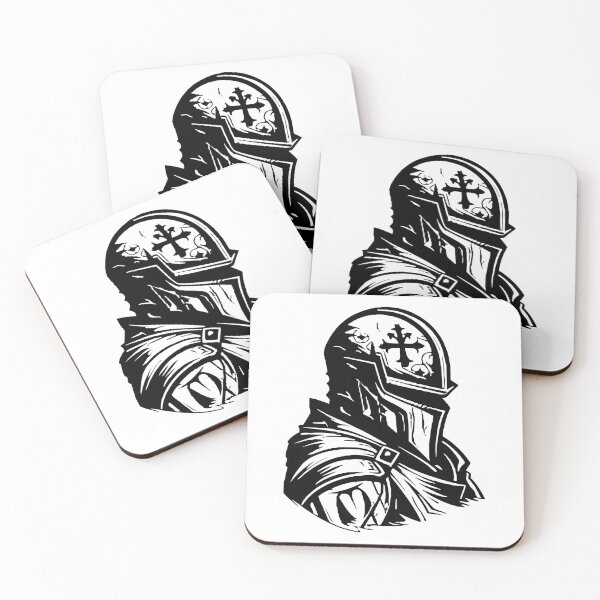 Item preview, Templar Warrior of Honor - Side Black View designed and sold by LuizSilva1983.