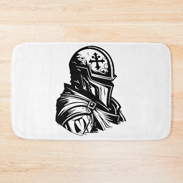 Item preview, Templar Warrior of Honor - Side Black View designed and sold by LuizSilva1983.