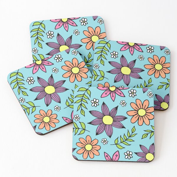 Item preview, Spring Flowers Floral Pattern designed and sold by Julie Erin Designs.