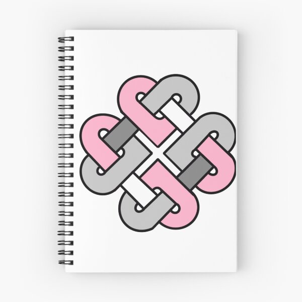 Item preview, Celtic Quarter Heart Pride Knot - DemiGirl designed and sold by cjo582.