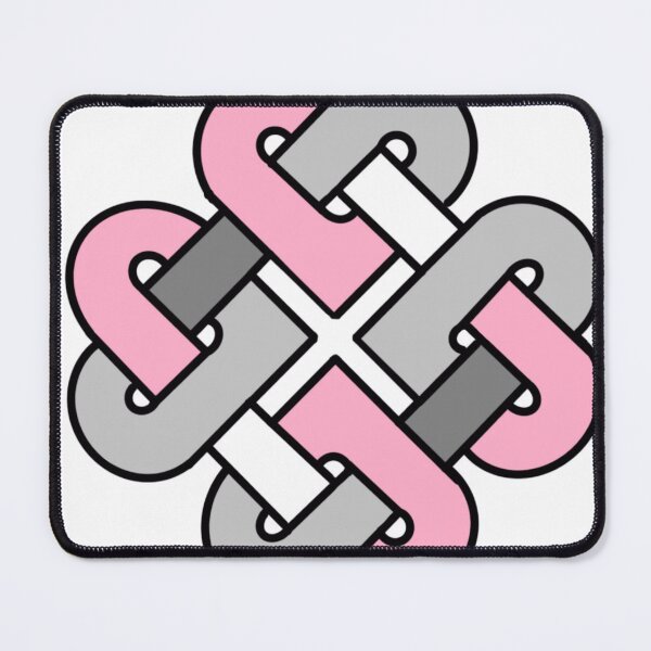 Item preview, Celtic Quarter Heart Pride Knot - DemiGirl designed and sold by cjo582.