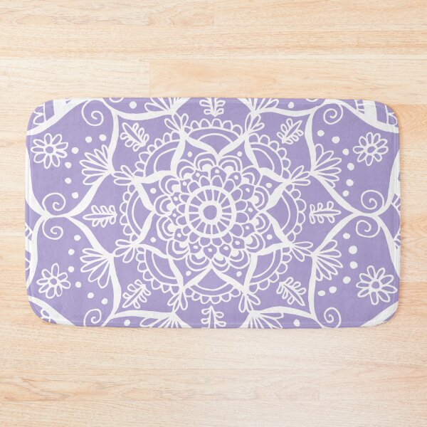 Item preview, Lavender Flower Mandala designed and sold by Julie Erin Designs.