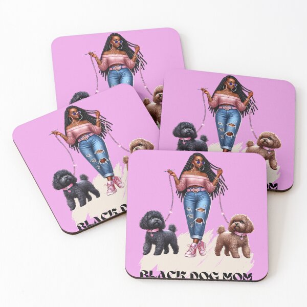 Item preview, Black dog mom designed and sold by Uluvet Design Studio.