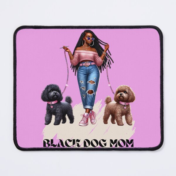 Item preview, Black dog mom designed and sold by Uluvet Design Studio.