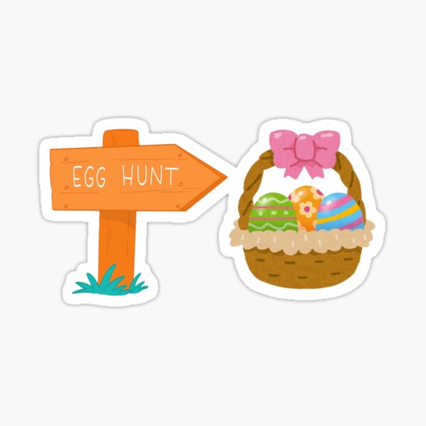Item preview, easter bunny rabbit cute bunny easter sticker spring pastel happy easter kawaii bunny ears egg hunt easter basket adorable holiday springtime designed and sold by Amaya1Designs.