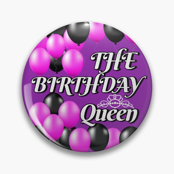 Item preview, HAPPY BIRTHDAY QUEEN designed and sold by Flavaprints4u.