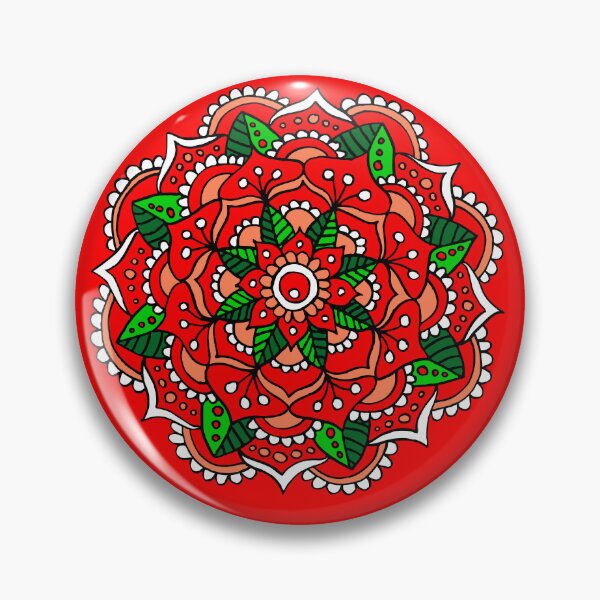 Item preview, Christmas Mandala designed and sold by Julie Erin Designs.