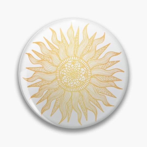 Item preview, Golden Sun Mandala designed and sold by Julie Erin Designs.