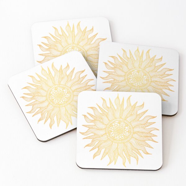 Item preview, Golden Sun Mandala designed and sold by Julie Erin Designs.