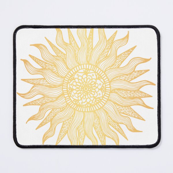Item preview, Golden Sun Mandala designed and sold by Julie Erin Designs.