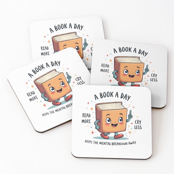 Item preview, A Book a Day Keeps the Mental Breakdown Away, Book Lover, Mental Health, Neurodivergent, Autism Awareness, Special Ed Teacher, ABA Therapist, Adhd designed and sold by Orvista.