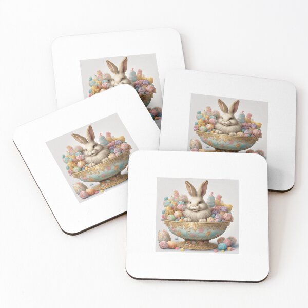 Item preview, Bunny in a Candy Dish designed and sold by Pamoji3.
