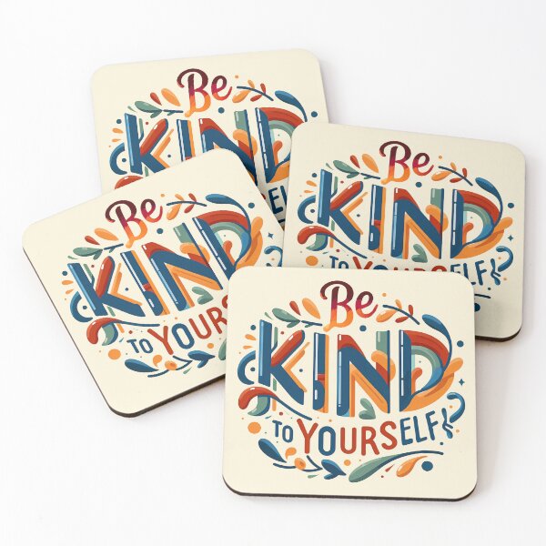 Item preview, Be Kind to Yourself, typography designed and sold by maxmaj.