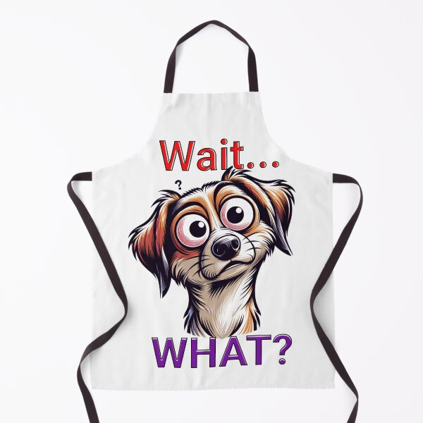 Item preview, Sleepy alert Dog — Wait… What? | Quirky Confused Pup Cartoon designed and sold by MTeesGA.
