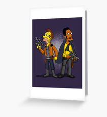 Smugglers in love. Greeting Card